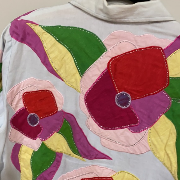 Daniel K. New York, Floral Appliqué Jacket - Picture 9 of 10